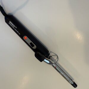 Conair SUPERMAX Black CURLING IRON CLIP HAIR 3/8” spiral mini curl NWOB